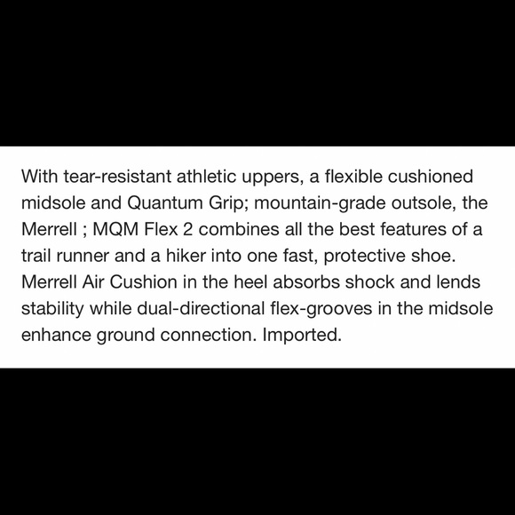 Merrell MQM Flex 2 Sneakers- NWOT! - Picture 14 of 15